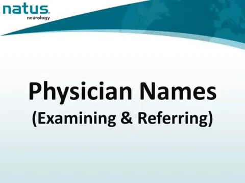 24. UltraPro First Generation Hardware - Physician Names (Examining & Referring)