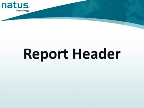 28. UltraPro First Generation Hardware - Report Header