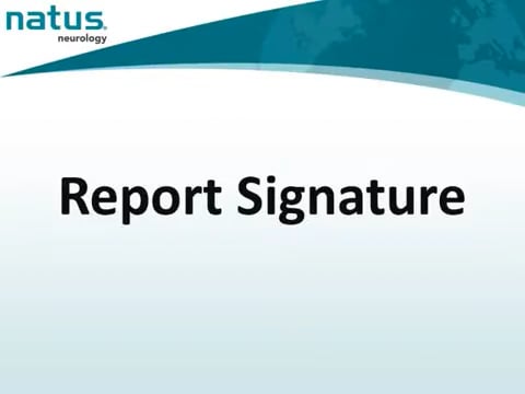 29. UltraPro First Generation Hardware - Report Signature