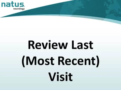 7. UltraPro® First Generation Hardware - Review Last (Most Recent) Visit