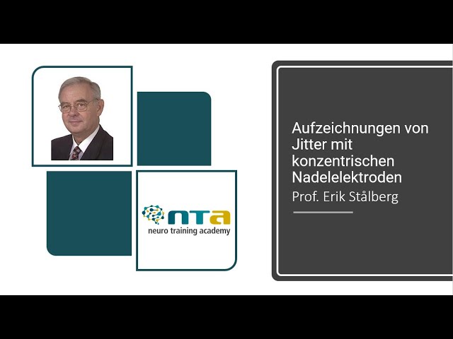 Aufzeichnungen von Jitter mit konzentrischen Nadelelektroden