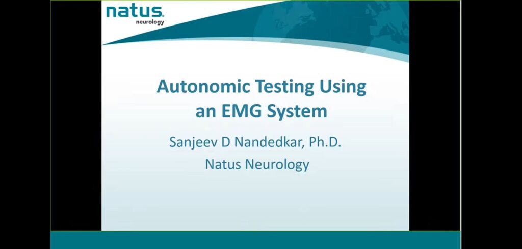 Autonomic Testing Using an EMG System