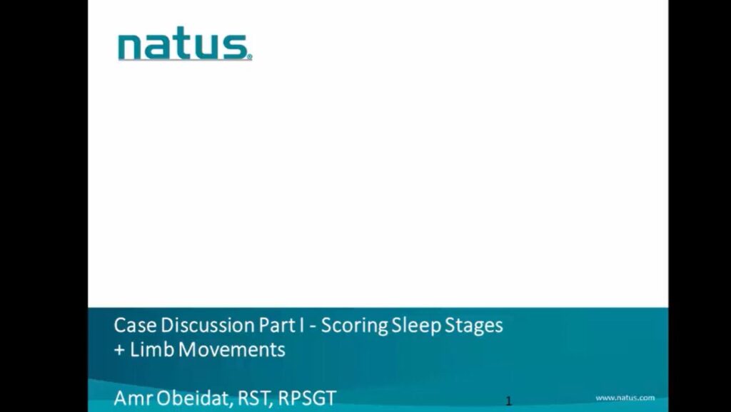 Case Study Scoring Sleep Stages & Limb Movements