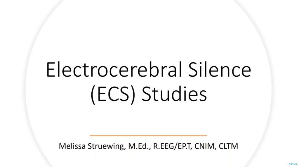 ElectroCerebral Silence (ECS) Studies