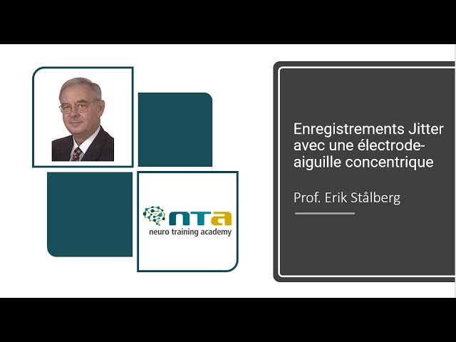 Enregistrements Jitter avec une électrode-aiguille concentrique
