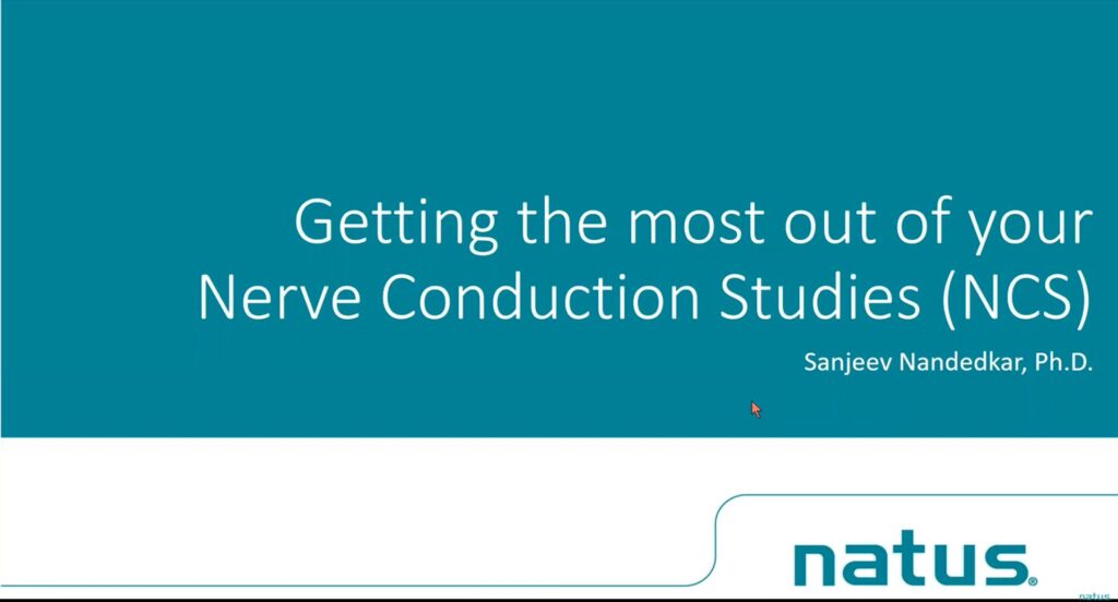 Getting the most out of your Nerve Conduction Studies