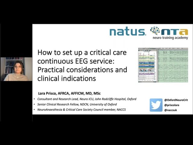 How to set up critical care continuous EEG service: Practical considerations & clinical indications