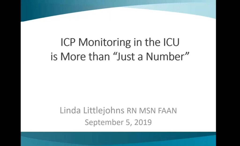 ICP Monitoring in the ICU is more than just a Number