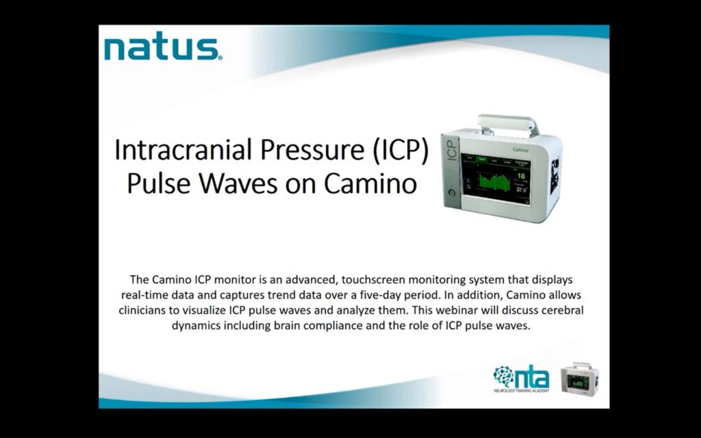 ICP Pulse Waveforms in Camino