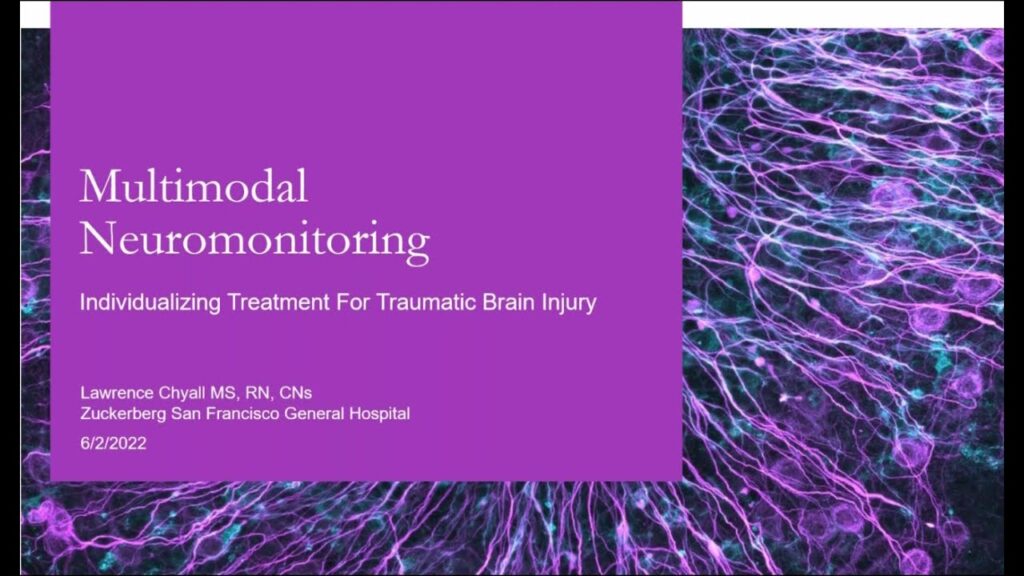 Individualizing TBI using Multimodal Neuromonitoring