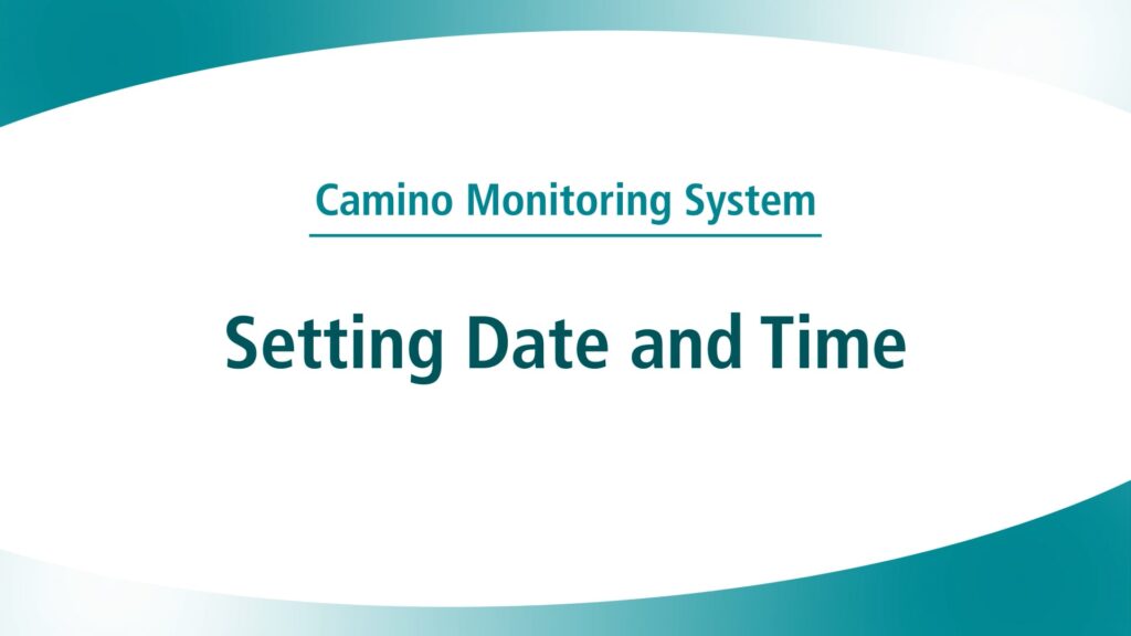 Natus - Camino 3 Chapter 3 - Setting the Date and Time 046173 RevA
