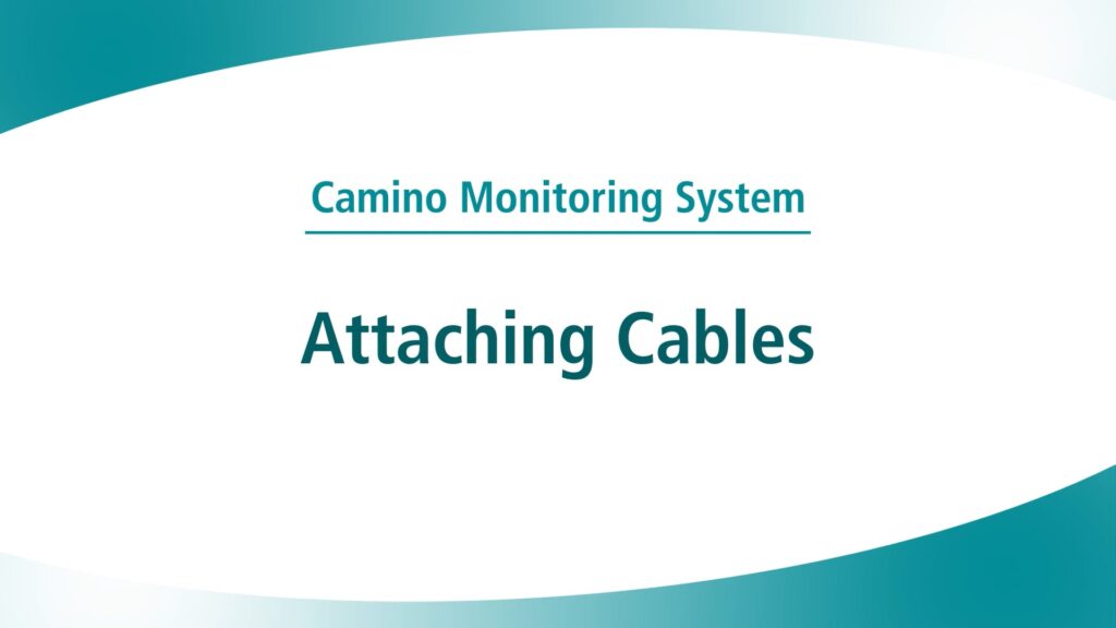 Natus - Camino 3 Chapter 4 - Attaching Cables 046174 RevA