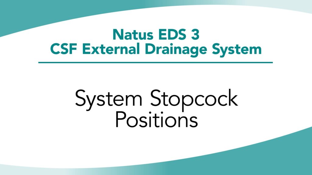 Natus® EDS 3® In-Service Chapter 7: Positioning for Monitoring versus Draining