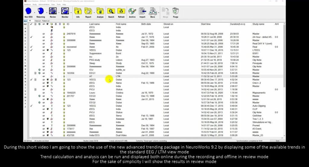 Natus® EEG Tutorial: NeuroWorks® 9 Advanced Trending in LTM