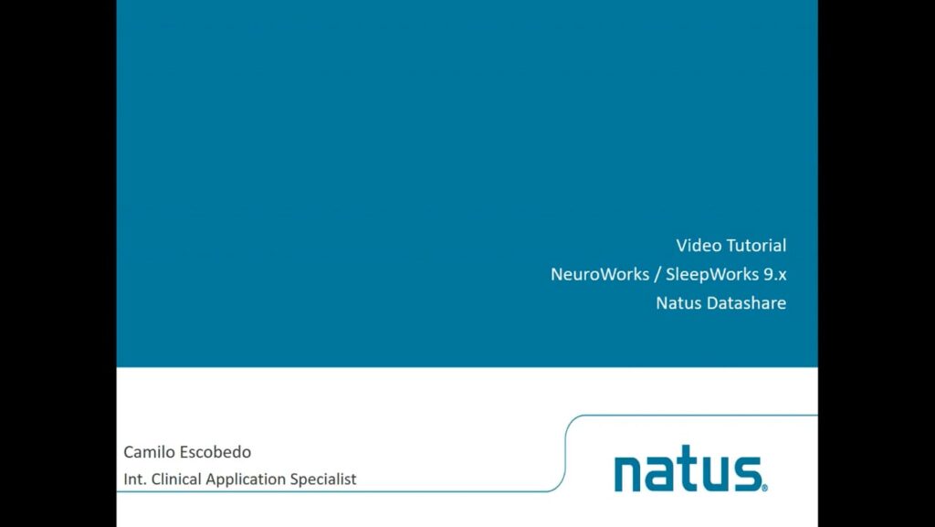 Natus EEG_PSG Tutorial_ NeuroWorks_SleepWorks 9 Datashare (Spanish)