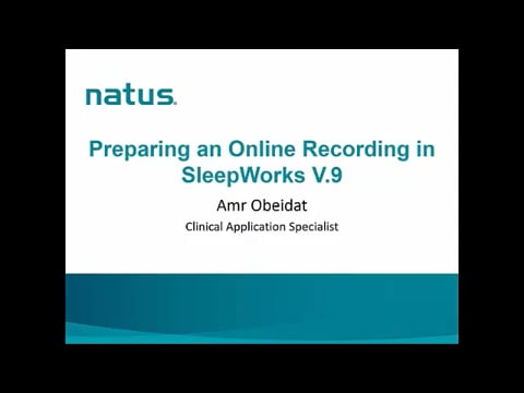 Natus PSG webinar SleepWorks 9 Online Recording
