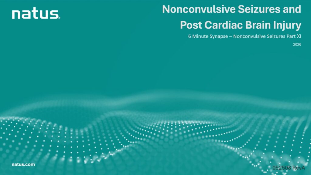 6 Min synapse series for POC EEG Post Cardiac Brain Injury and Seizures - Part 11
