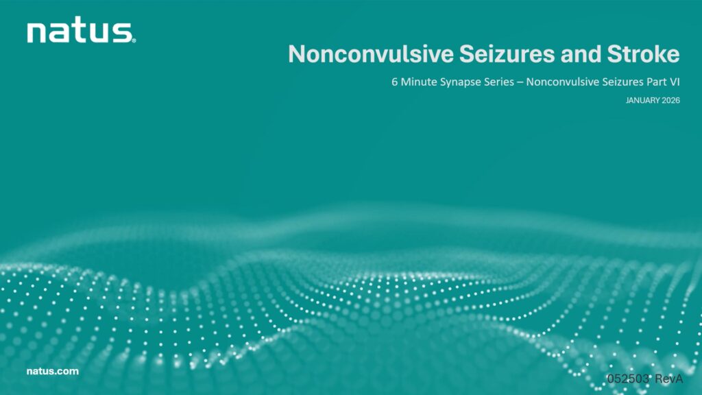 6 Min synapse series for POC EEG Nonconvulsive Seizures and Stroke - Part 6