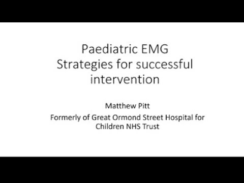 Pediatric EMG - Strategies for Successful Intervention