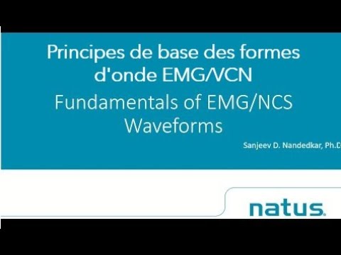 Principes de base des formes d'onde EMG/VCN