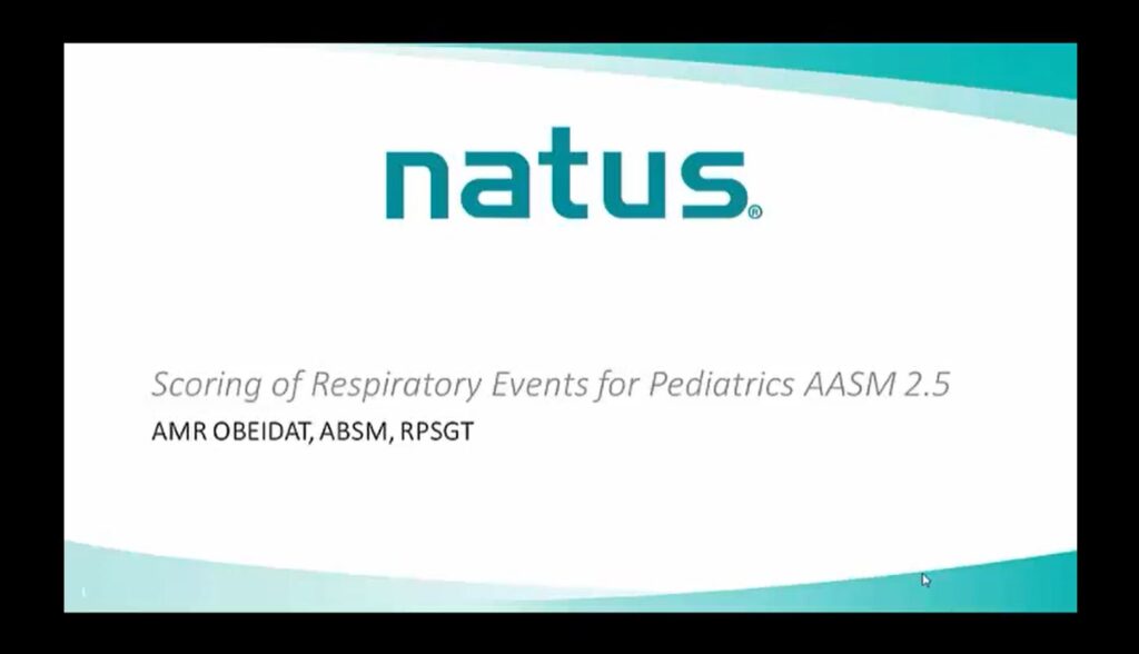 Scoring Respiratory Events in Pediatrics