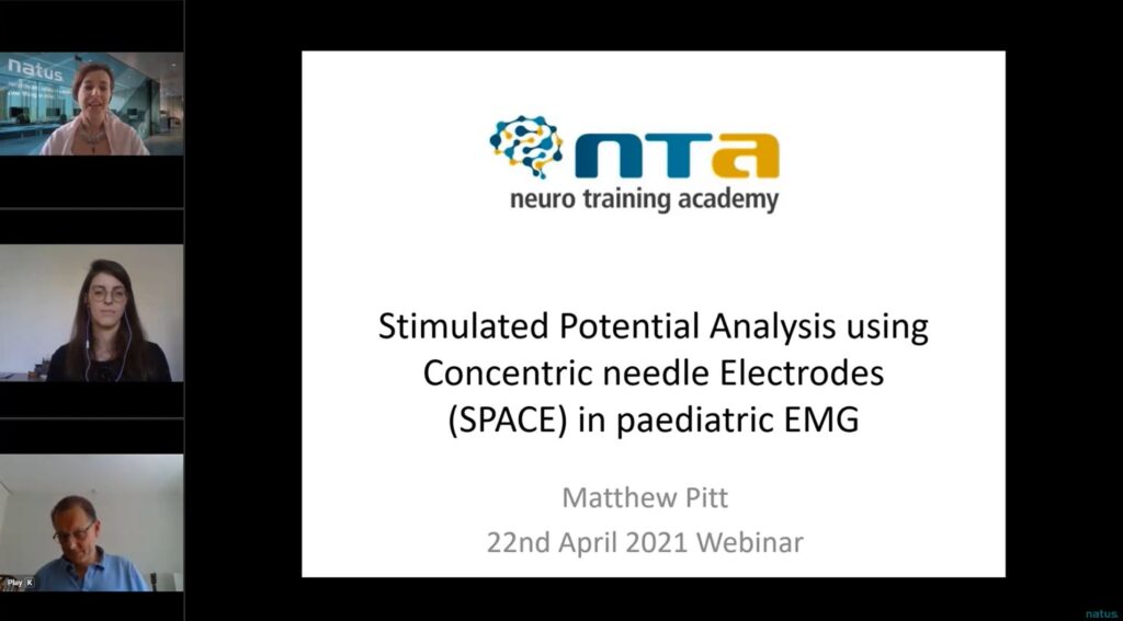 Stimulated potential analysis using concentric needle electrodes (SPACE) in paediatric EMG