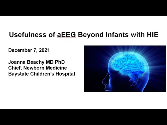 Usefulness of aEEG Beyond infants with HIE