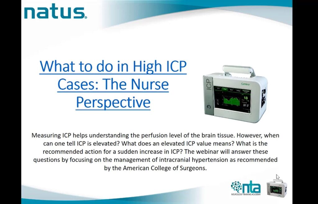 What to do in High ICP Cases: The Nurse Perspective